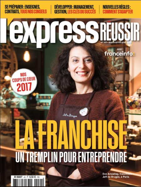 JulieFul13's tweet photo. #job #relationpresse #rp Joie du jour - sujet de son client @CosmetiCarNews dans @LEXPRESS spécial #franchise https://t.co/4x02U2DvsC