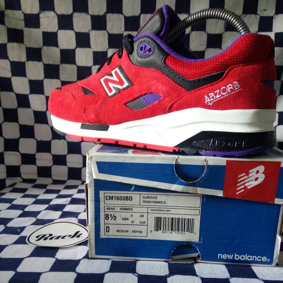 RackStore_'s tweet image. #RackStoreMaret #CuciGudang #ModalRabi New Balance 1600 Elite Edition CM1600BD size 42 BNIB 659.000 wae!