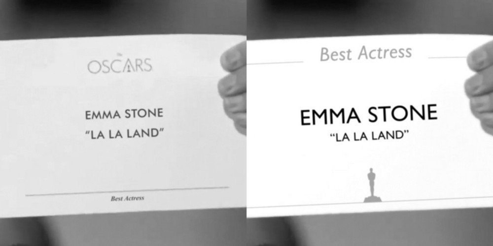 Could a better #design job on the winners' cards have saved the #Oscars ?! via <a href="/freeCodeCamp/">freeCodeCamp.org</a> #Oscarsfail  medium.freecodecamp.com/why-typography…