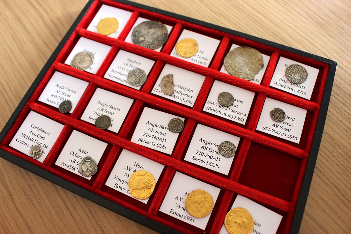 SilburyCoins's tweet photo. New coins being added today!! https://t.co/7orECwwGXH
#coins #saxon #medieval #celtic #roman https://t.co/WRlmQnKjtP