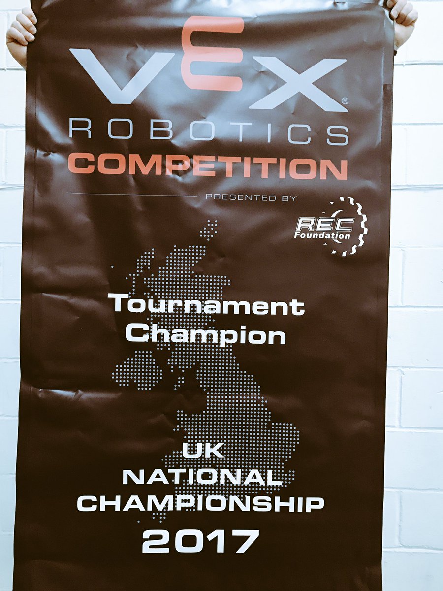 VEXRoboticsUK's tweet photo. #VEXUKNationals are next week at @BigBangFair - Who will walk away victorious with an award banner or trophy and qualify for #VEXWorlds? https://t.co/XrGUGmOZgy