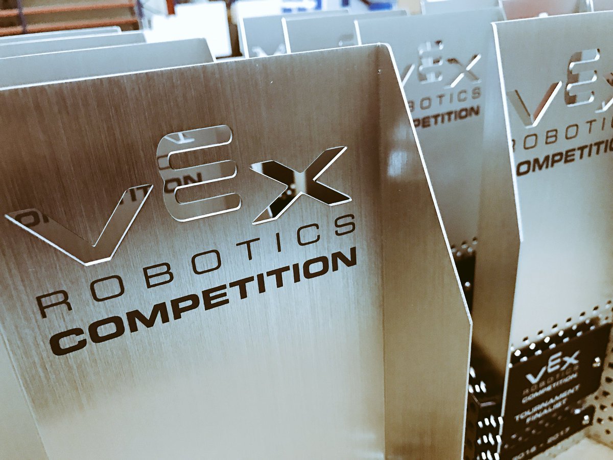 VEXRoboticsUK's tweet photo. #VEXUKNationals are next week at @BigBangFair - Who will walk away victorious with an award banner or trophy and qualify for #VEXWorlds? https://t.co/XrGUGmOZgy