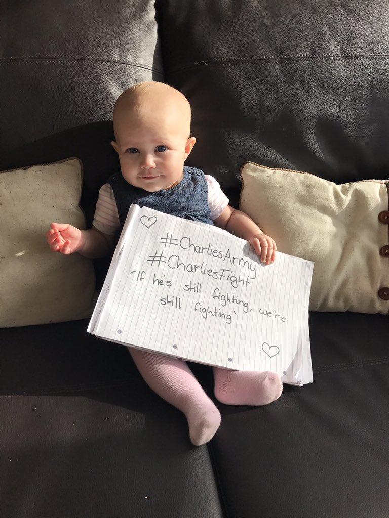 _robynelizabeth's tweet photo. @theschofe @hollywills we're part of #CharliesArmy, are you? #CharliesFight https://t.co/DrqITZj73l https://t.co/ZIPQwajDG0