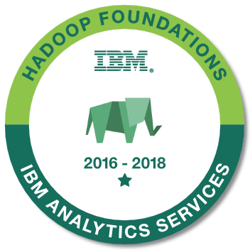 Dani_PSR's tweet image. Just earned my first #IBM badge at #BigDataUniversity #Hadoop