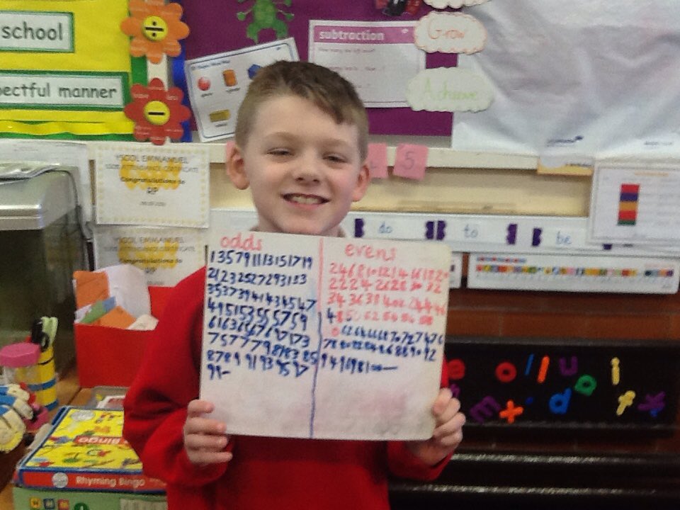 MissEdwardsRP's tweet photo. @YsgolEmmanuel we have been busy working on our odds and evens https://t.co/gpxQlArY4E