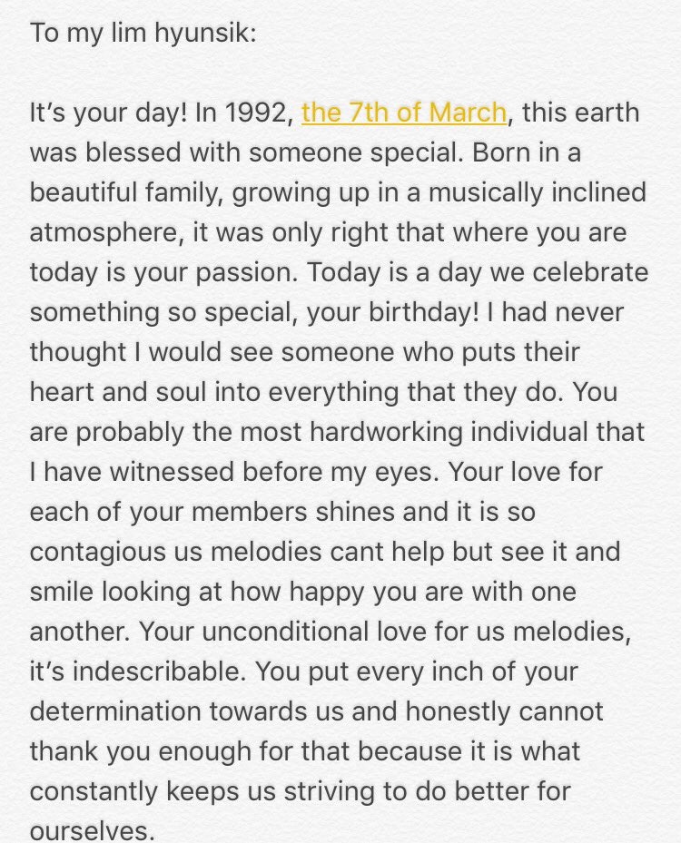 Happy birthday to my star, my baby, lim hyunsik   