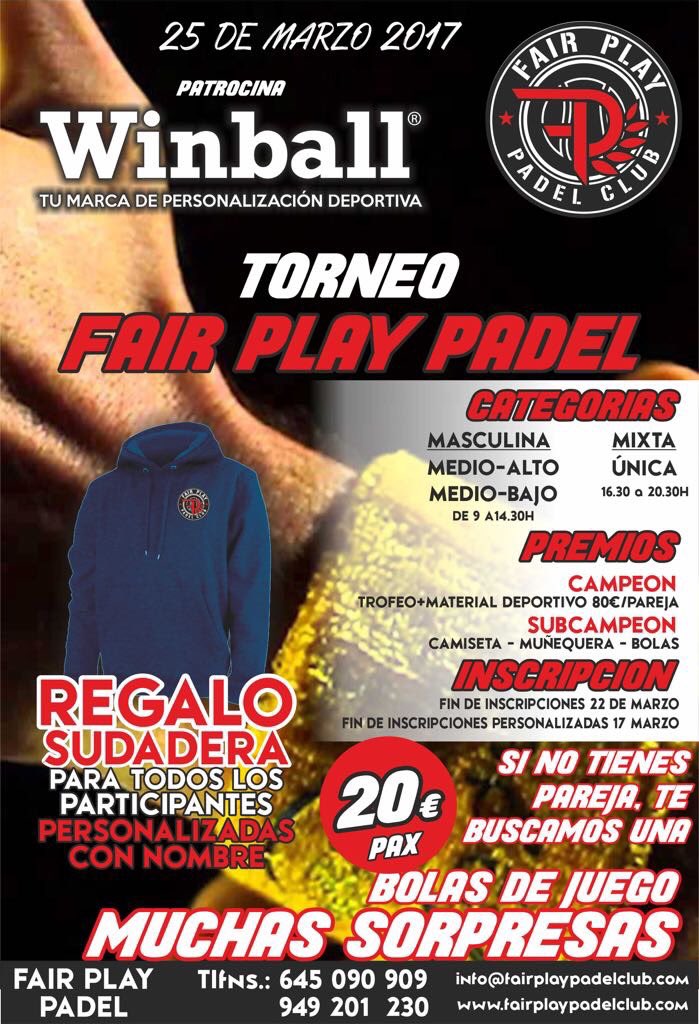 FAIR PLAY PADEL tweet media