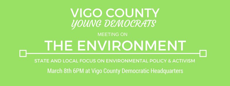 VigoCountyDems's tweet photo. @brendanrkearns will talk to us about current enviro🌱 issues. May share asian carp🐟 recipes. #notreally https://t.co/DrHWZdUiWG