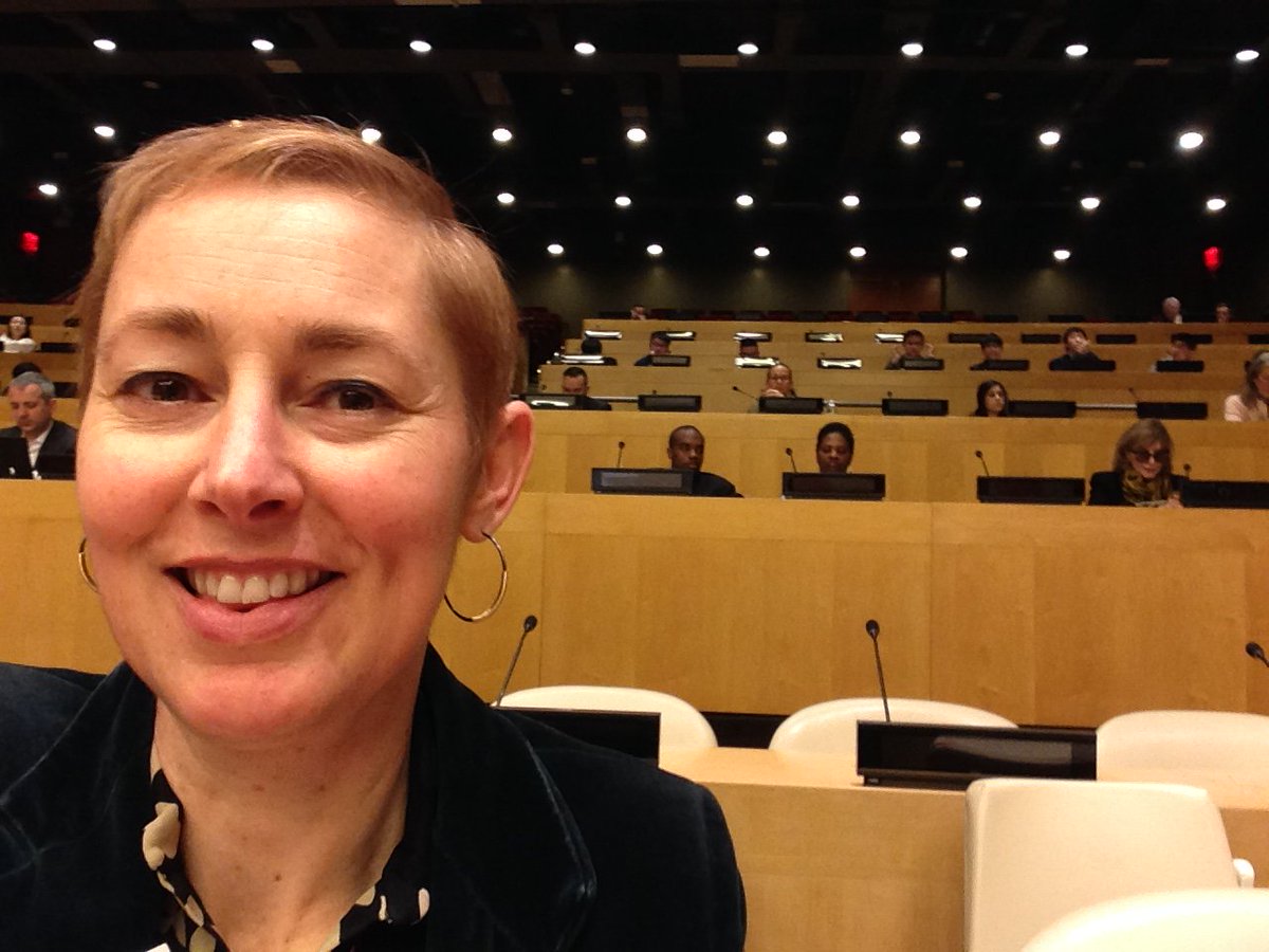CaterinaRindi's tweet photo. Thrilled to be at @UN NYC speaking on #blockchains &amp; SDG’s w/ @mulderkate  @samcassatt  @Allianz
#POC2017  @IMPACTL21 https://t.co/NnweKDfTIj