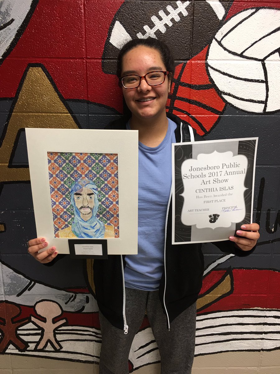 ACWhirlwinds's tweet photo. Congrats Cinthia Islas! 1st PLACE Jr High Division at this year's JPS Secondary Art Show! #CaneClassroom #CaneCreative #ACJHS https://t.co/8AJZlAPEM5