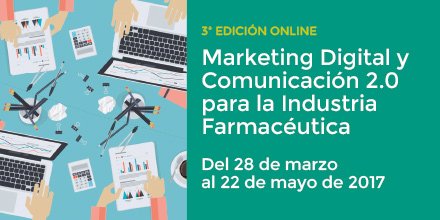 EscuelaCF's tweet photo. Aprende las tendencias del #marketing #digital #industria #farmacéutica con el curso https://t.co/gW1qfa2J3z @CFarmaceutico @diariomedico https://t.co/jsuGJMTmgx
