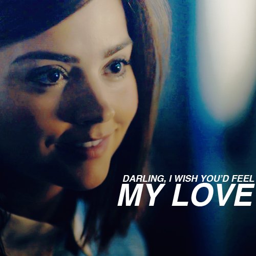 twelve &amp; clara oswald // if the world ends - guillemots