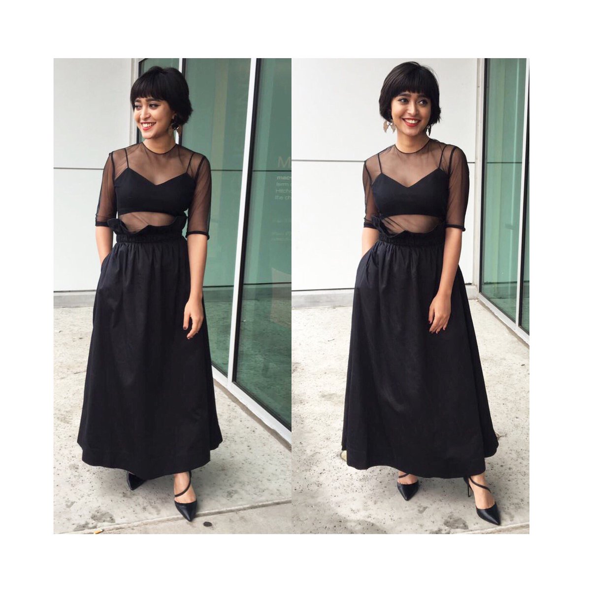 <a href="/sayanigupta/">Sayani Gupta</a> in <a href="/nishkalulla/">Nishka Lulla</a> for interviews at <a href="/DFWSAFF/">DFW SAFF</a> today