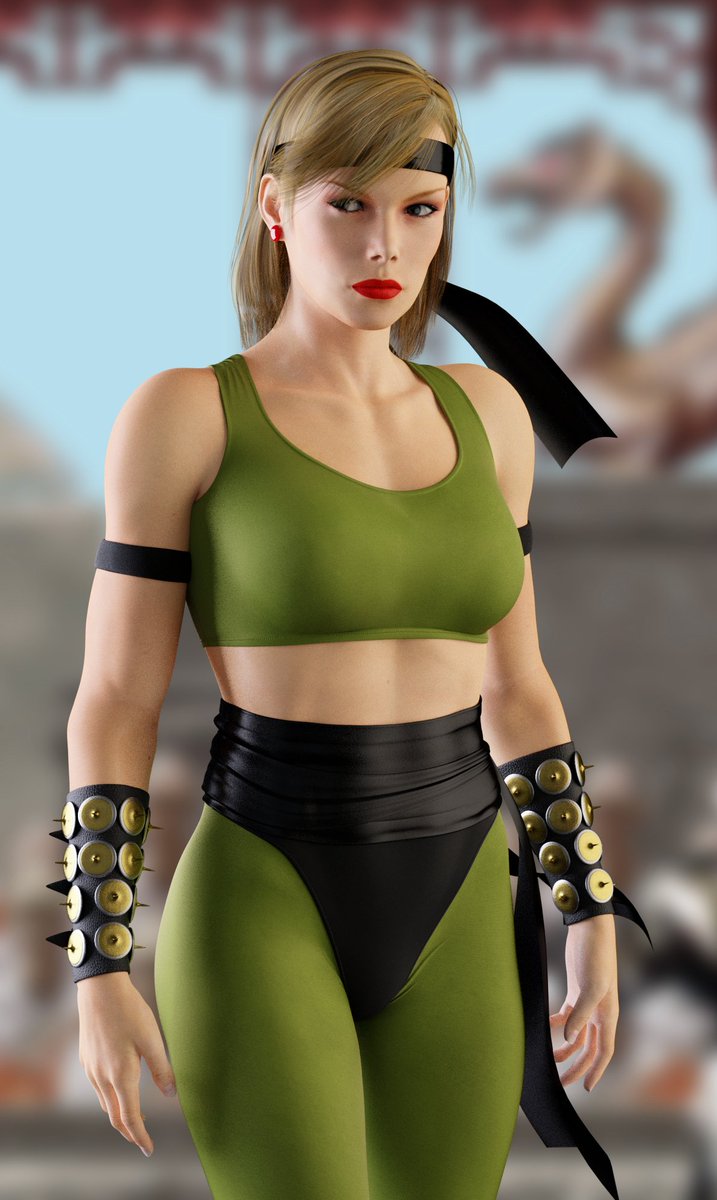 Reworking Sonya's shaders too ^^ #mortalkombat #sonyablade