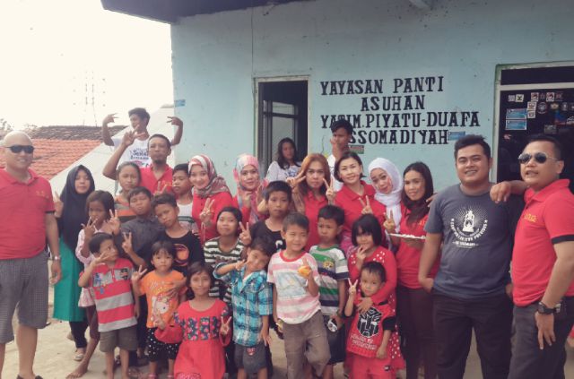 #latepost.. indahnya berbagi.. bersama kel remponk