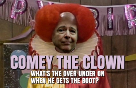 Comey clown show turns into I hate the Patriots VIDEO