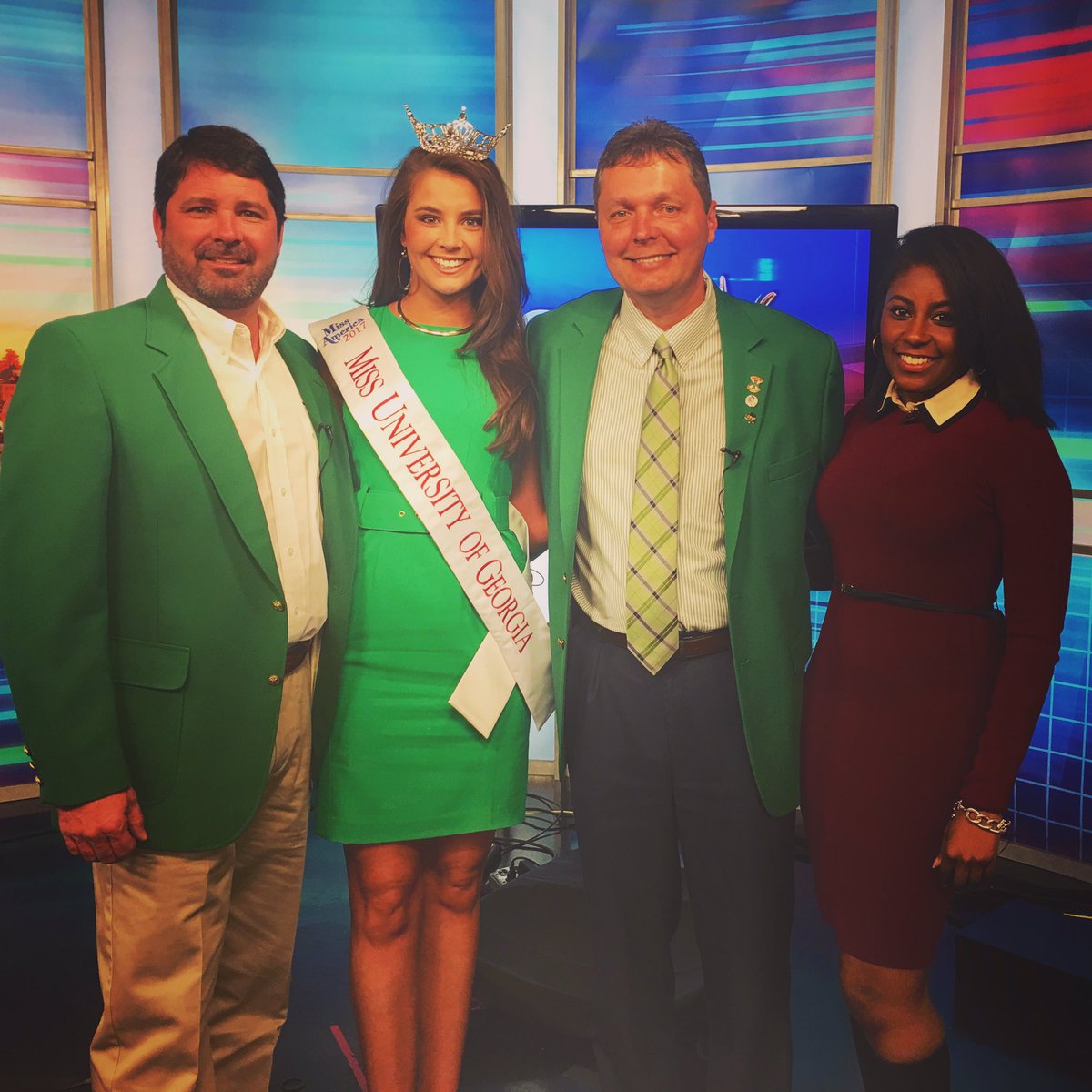 Thanks for having us, WGXA in Macon! Happy to promote my hometown, Dublin, and it's St. Patrick's Festival! As well as JT Hanna Promotions!
