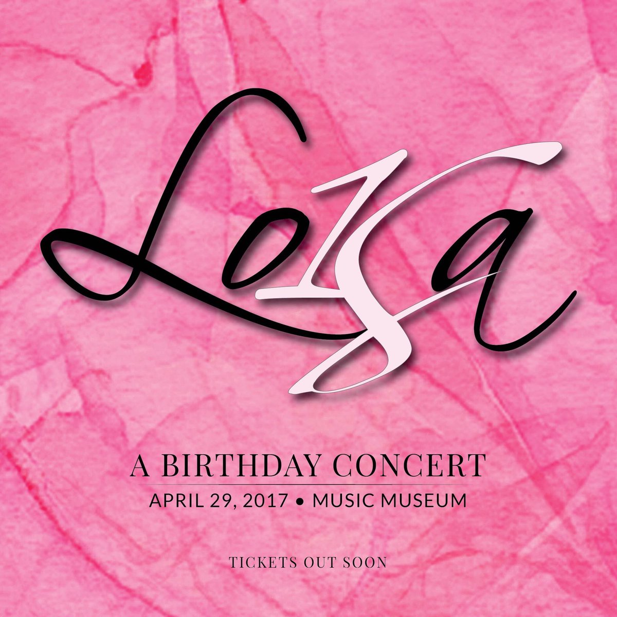 justmeAR's tweet photo. Come &amp; join as we celebrate #Loisa18 on April 29, 8PM at Music Museum. We are now accepting ticket reservation for info pls msg @LoiYalsOFCL https://t.co/5etNQgHLoJ