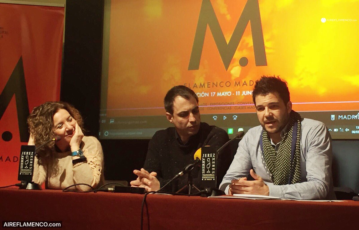 aireflamenco's tweet photo. Ángel Rojas presenta en estos momentos el festival Flamenco Madrid en Jerez de la Frontera - #música #danza #cultura #artes https://t.co/MkYj7pg9AY