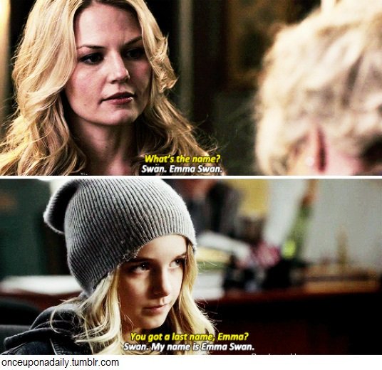 weareouat's tweet photo. "Swan. My name is Emma Swan"
I love this parallel 😭❤❤ [1x01-6x11]
#UglyDucklings #OnceUponATime https://t.co/mCyXogW2FP