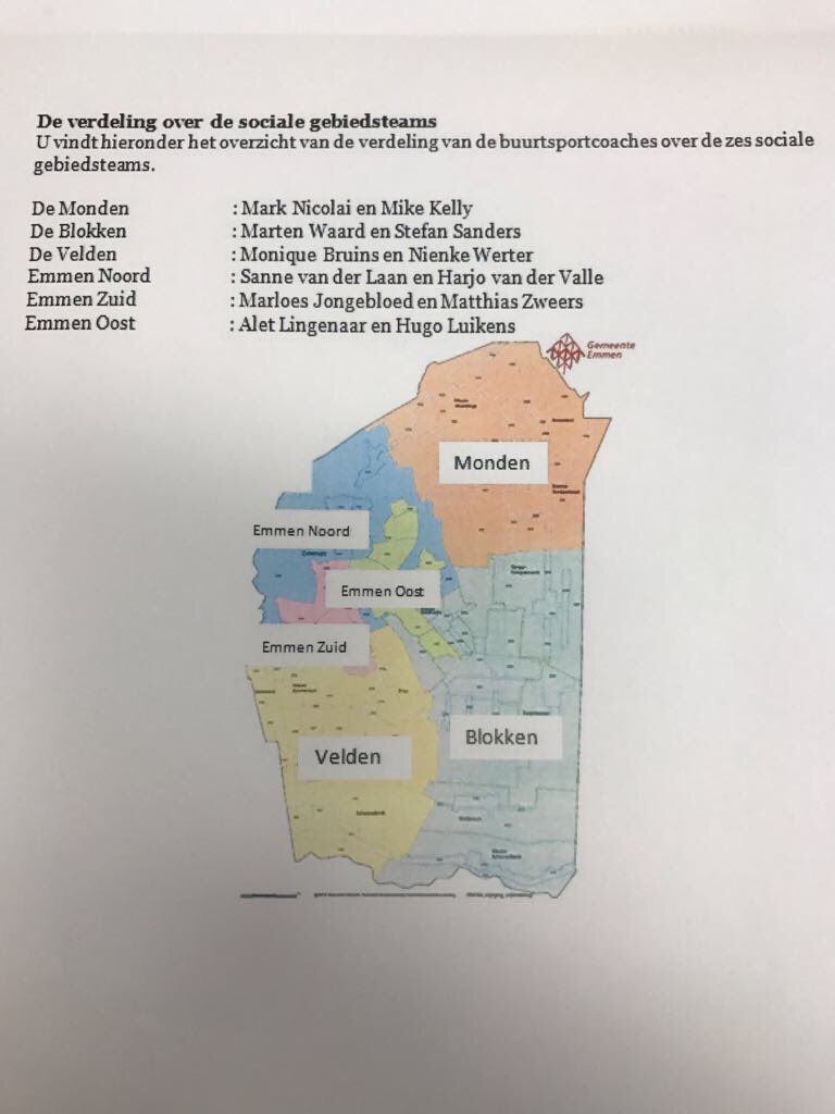 In de komende periode gaan de BSC gebiedsgericht werken! We doen dit in 6 teams en sluiten daarmee aan bij de 6 gebieden in de gemeente.