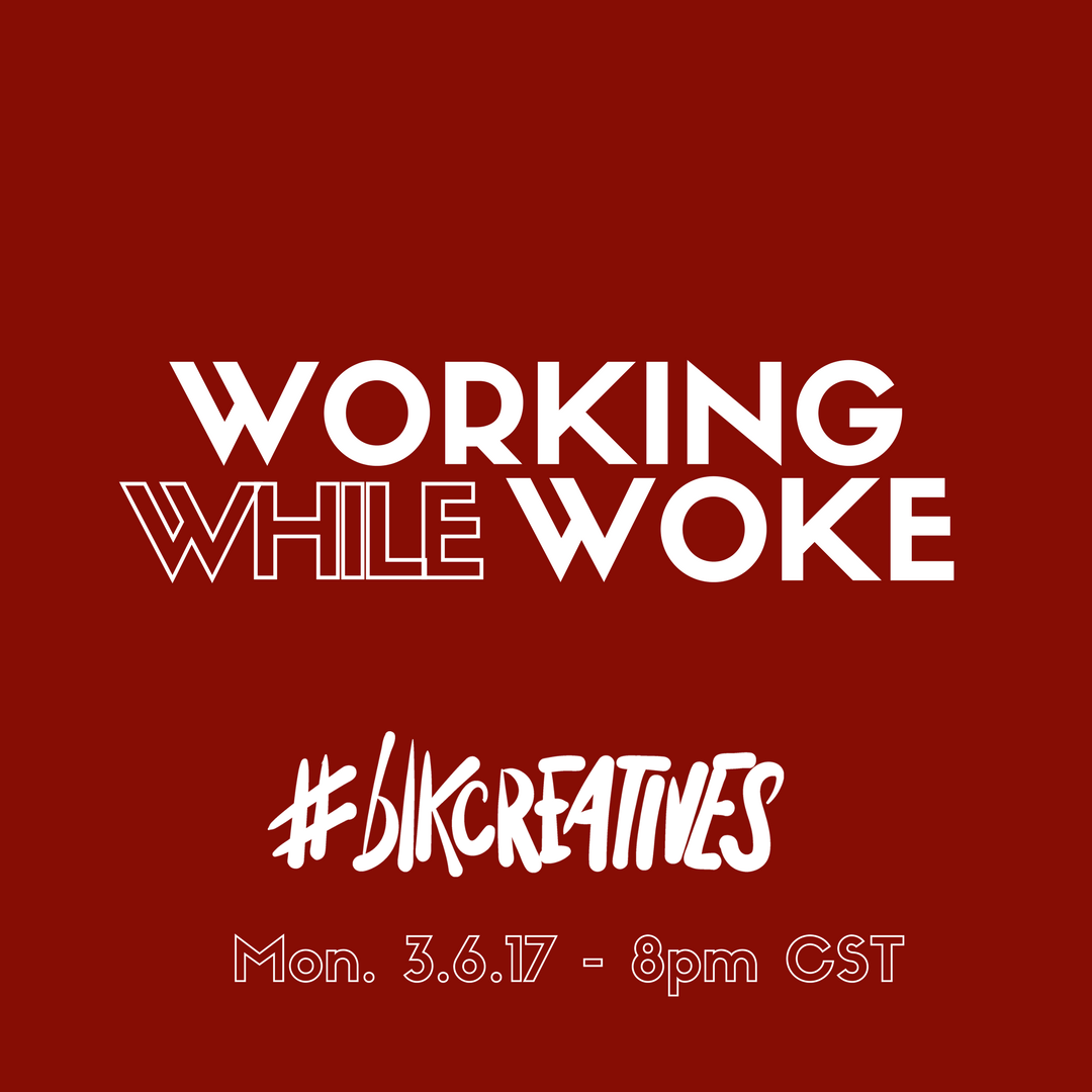 blkcreatives's tweet image. FILL IN THE BLANK: This week will be ________. 

P.S. See you at TONIGHT&apos;s #blkcreatives chat!