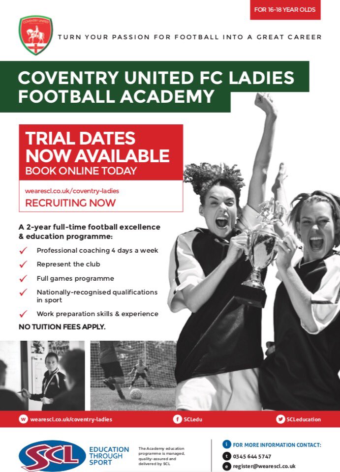 Coventry United Ladies Football Academy KM Sport