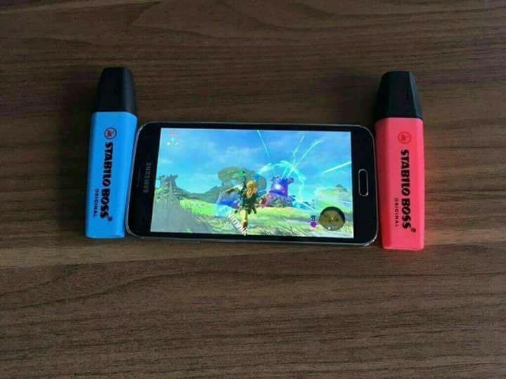 Quand tu es fauché mais que tu aime l'originalité #nintendoswitch #ZeldaBreathoftheWild