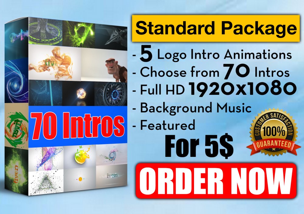 logointros's tweet image. @rickyloredo1
Get 5 Full HD Intros from 70 Intros for Just 5$
goo.gl/B17KaR
#Fiverr #Intro #Youtube #Logo #Reveal #Animation