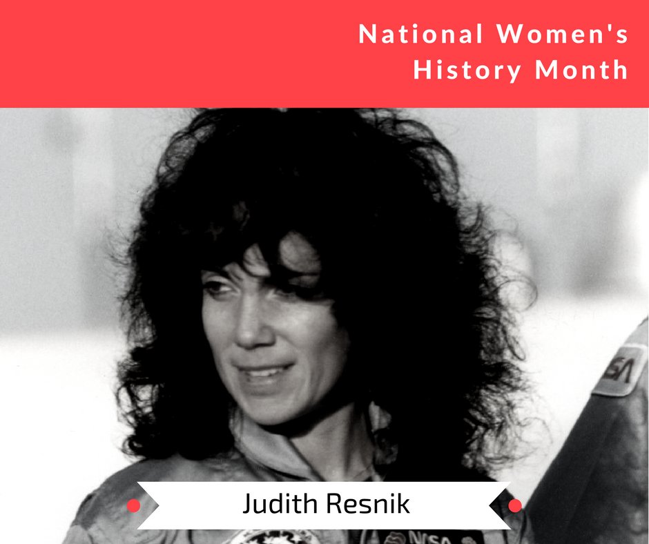 AkronOhioMayor's tweet photo. Judith Resnik (Firestone Grad) was 2nd women &amp; 1st Jewish American in space. She died during Challenger mission #NationalWomensHistoryMonth https://t.co/kaHXJqJQ54