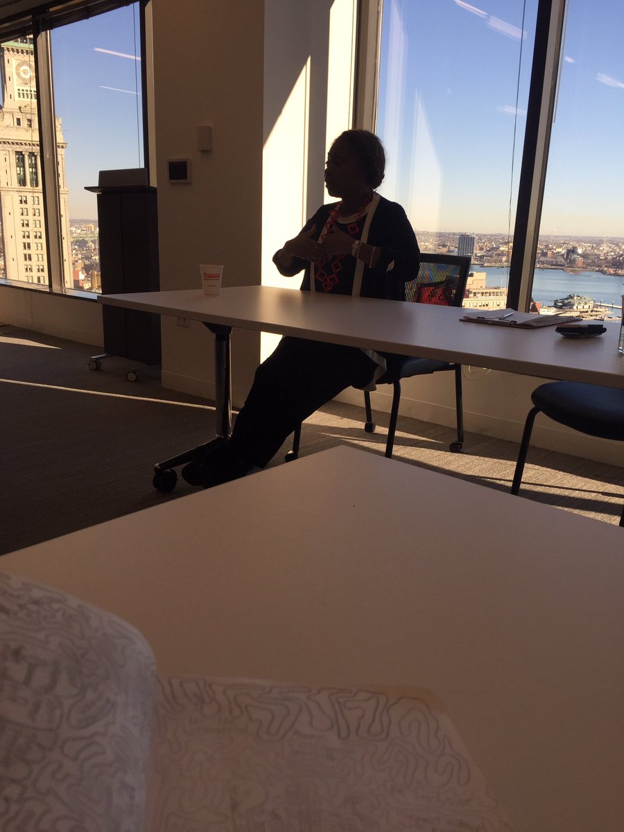 jearnal's tweet photo. The BEST way to start my week, learning from the great @ColettePhillips! Thank you @bostonchamber and #Cityawake ! https://t.co/dBrq3M0knA