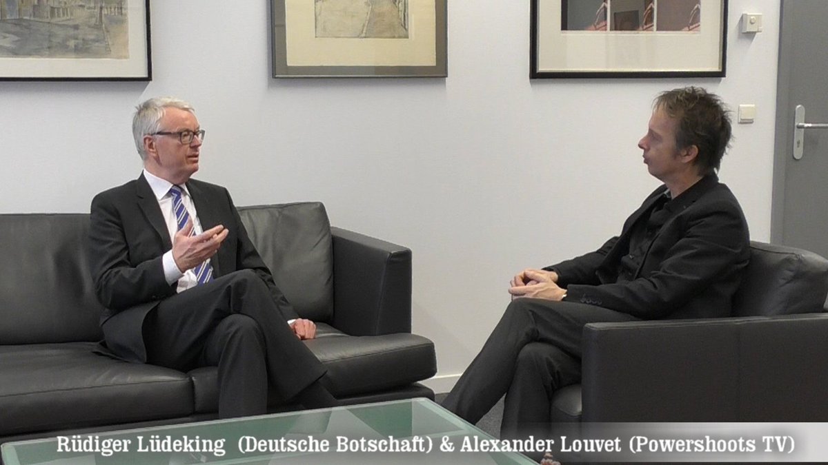Powershoots's tweet photo. Botschafter Rüdiger Lüdeking @DBoBruessel on @PowershootsTV
#PositiveEnergyInEurope @EU_Pilot Europa = #Frieden
https://t.co/h1awwFOfrk https://t.co/TAE0BtNidD