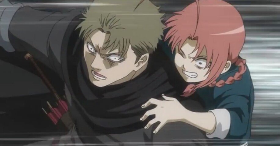 若阿伏兎がめちゃくちゃイケメン💕 咄嗟に神威をかばうところ、凄く