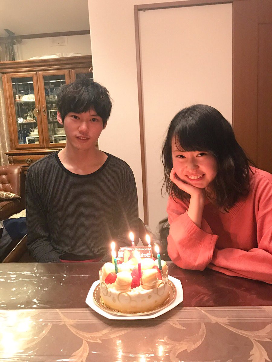 河野玄斗くんと妹のツーショット