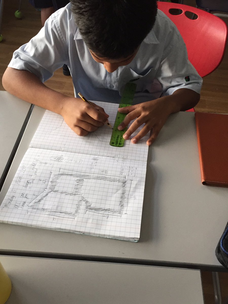 ColmCor1's tweet image. Year 6 students designing house models from time periods #maths #pypmaths