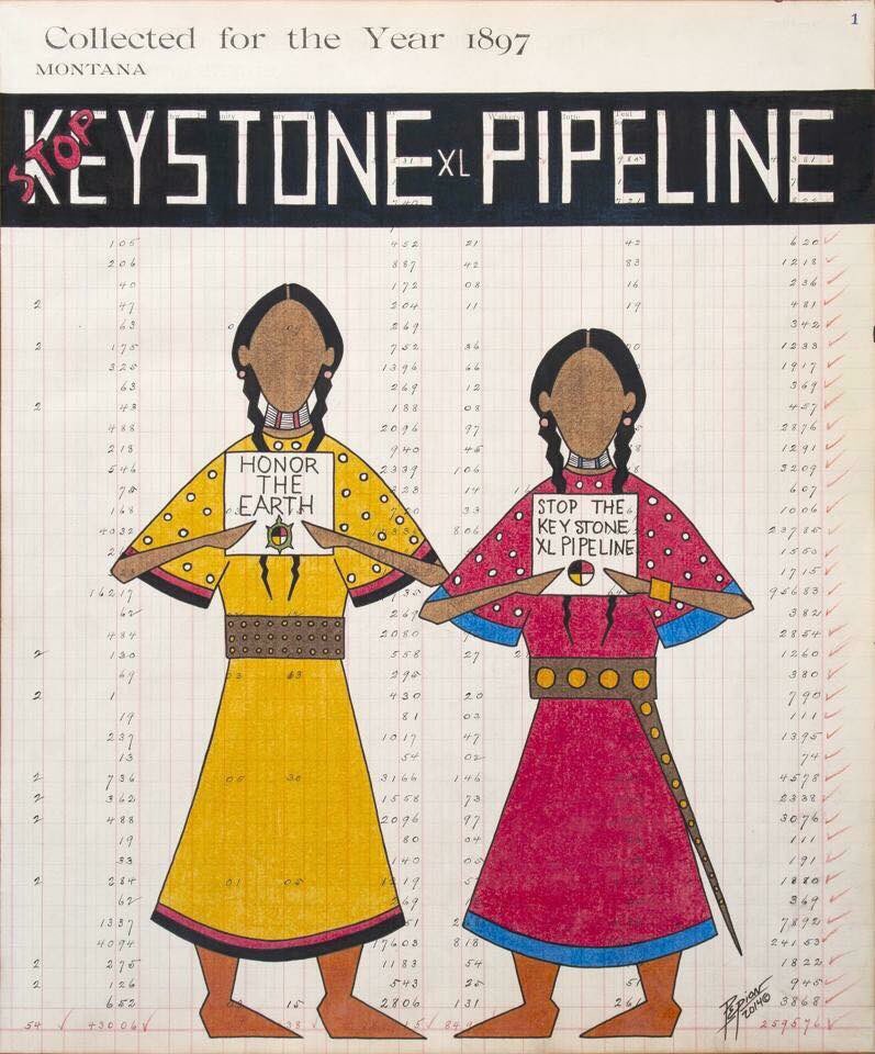 Native_G_Change's tweet photo. Expect our resistance #NeverKeyStone https://t.co/kj7a1TBVhZ
