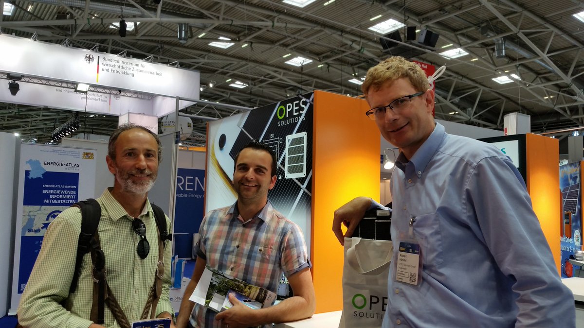 OPES_Solutions's tweet photo. We are participating at #Intersolar in Munich this year again.Stay tuned for more information! #offgrid #solar #OPESSolutions https://t.co/tuyXpyVAHJ