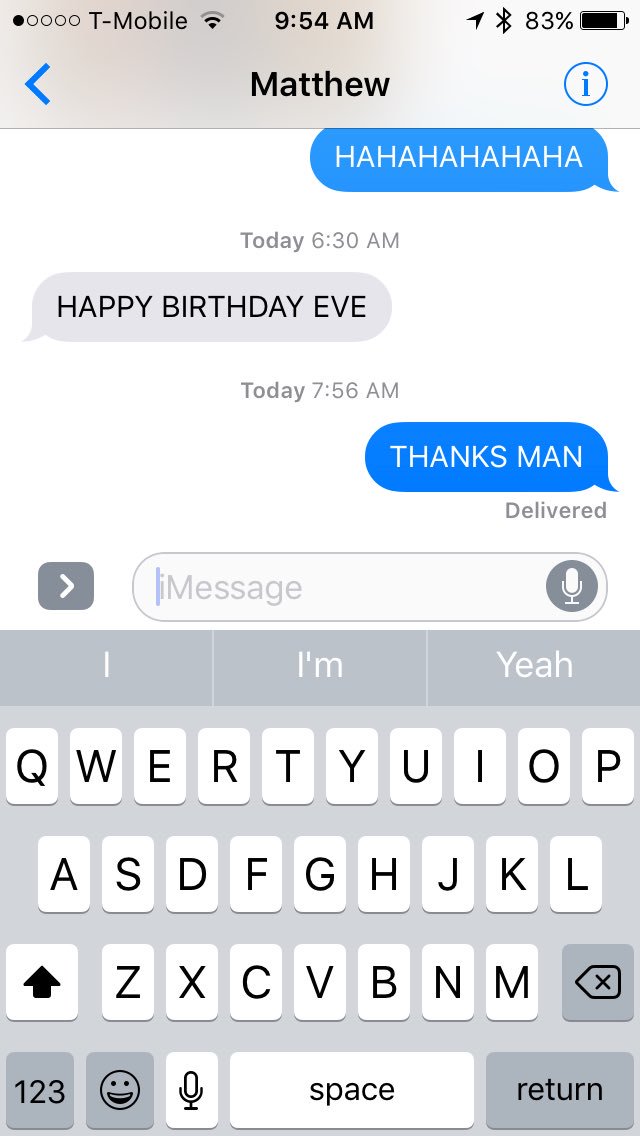 brittney_lees's tweet photo. Grateful for the people in my life who are more hyped for my birthday than me https://t.co/E9yYbsfQQm