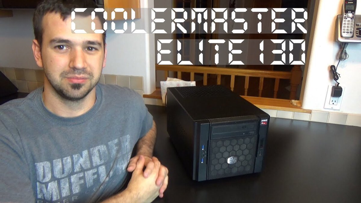 IfThatsTheCase's tweet photo. Did I forget to mention I did a case review on a @CoolerMaster #Elite130 mITX case? I did. Well, here it is! https://t.co/A2HJuy139U https://t.co/kkYDXkOJoB