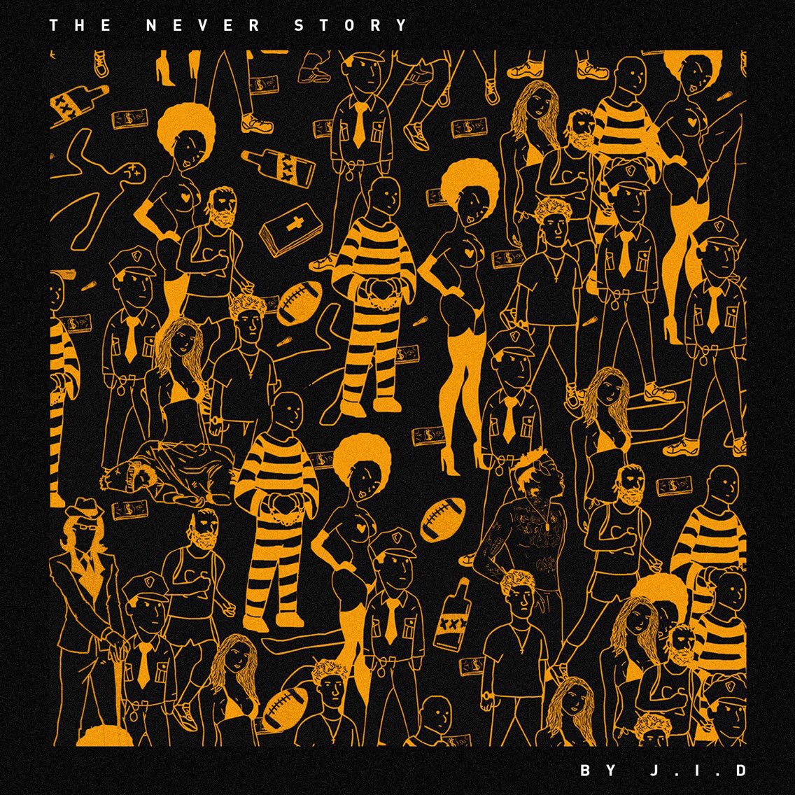FredLozano's tweet photo. "The Never Story" by @JIDsv.
Album package design by me. https://t.co/Nw93UQBjS8