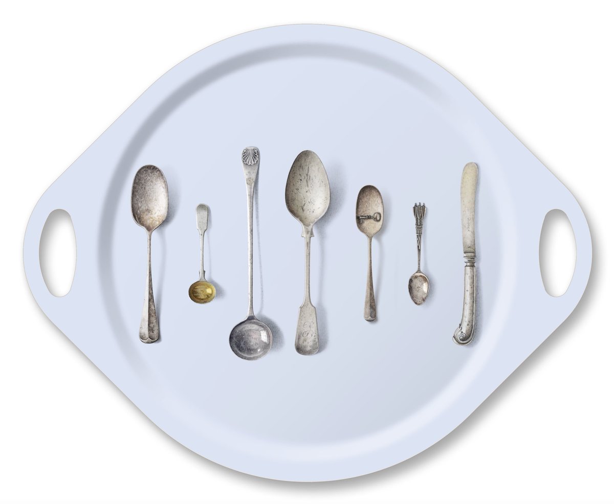 jamida_sweden's tweet photo. Brand new tray shape with handles, in stock soon, Shown here blue Cutlery design by @m_angove
#michaelangove #tray #spoon #cutlery #drawing https://t.co/rEEV2Va0xd