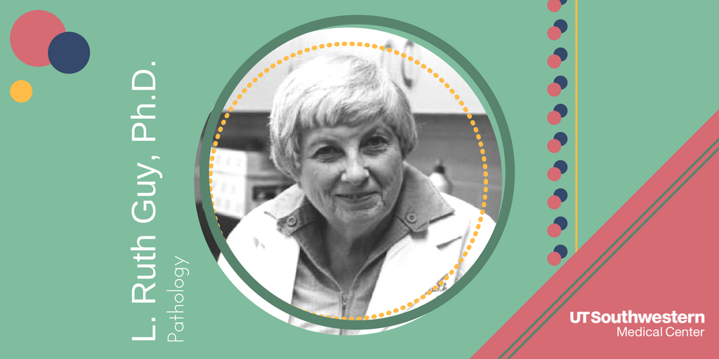 UTSWMedCenter's tweet image. L. Ruth Guy, M.D., helped develop a kit for use in investigating sexual assaults. bit.ly/2lvEe6U #WomensHistoryMonth