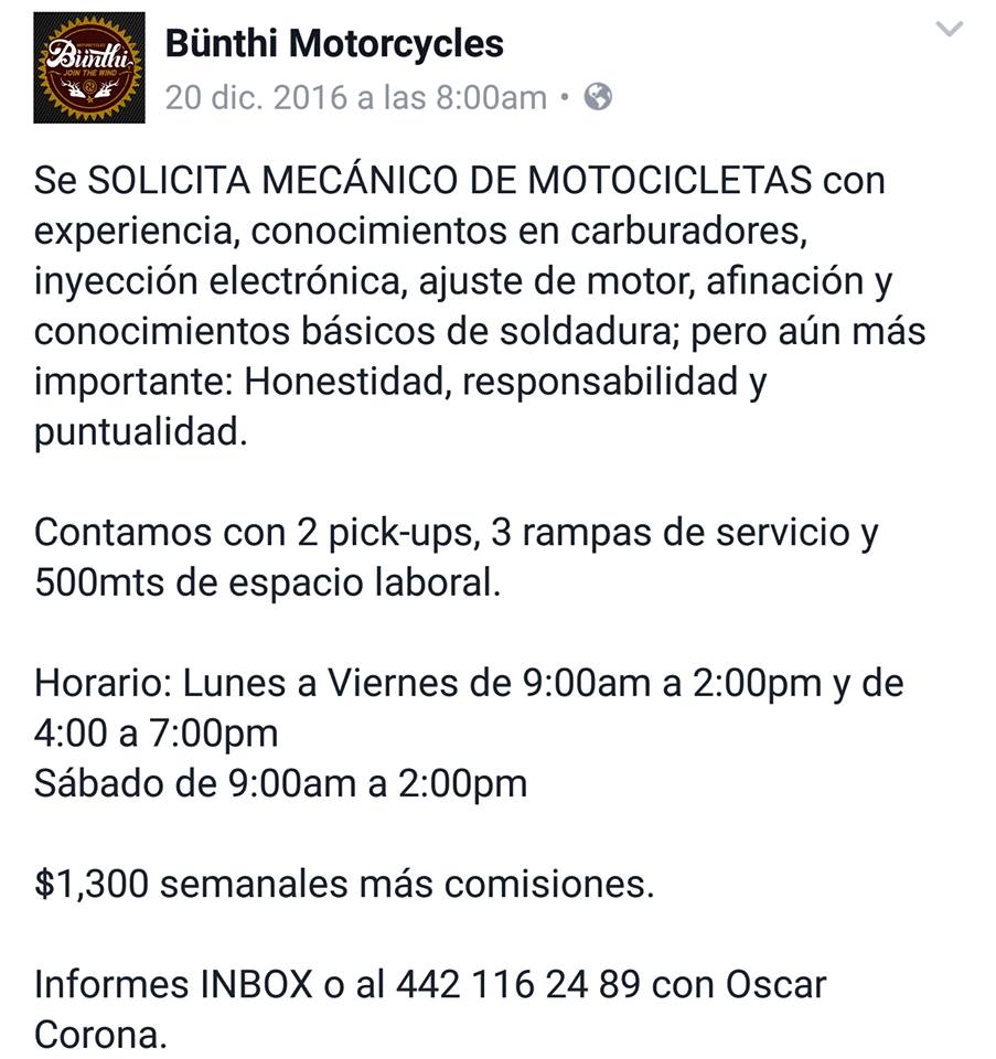 BunthiMoto's tweet photo. SOLICITAMOS... https://t.co/aGCqzjha4G