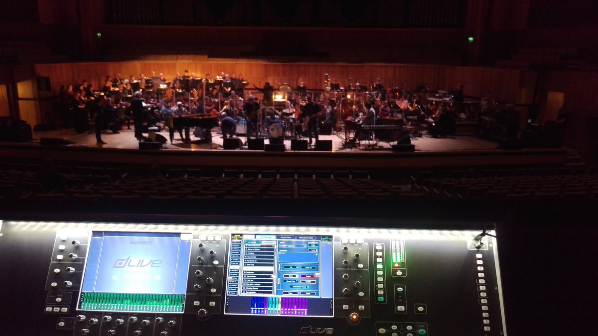 allen_heath's tweet photo. dLive FOH @ProcolHarum1's 50th anniversary.
A Whiter Shade of Pale @EngChmChoir &amp; orchestra.
@southbankcentre
FOH - Ian Barfoot
@srdgroup https://t.co/NBBEHP1pvw