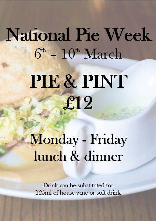 #BritishPieWeek