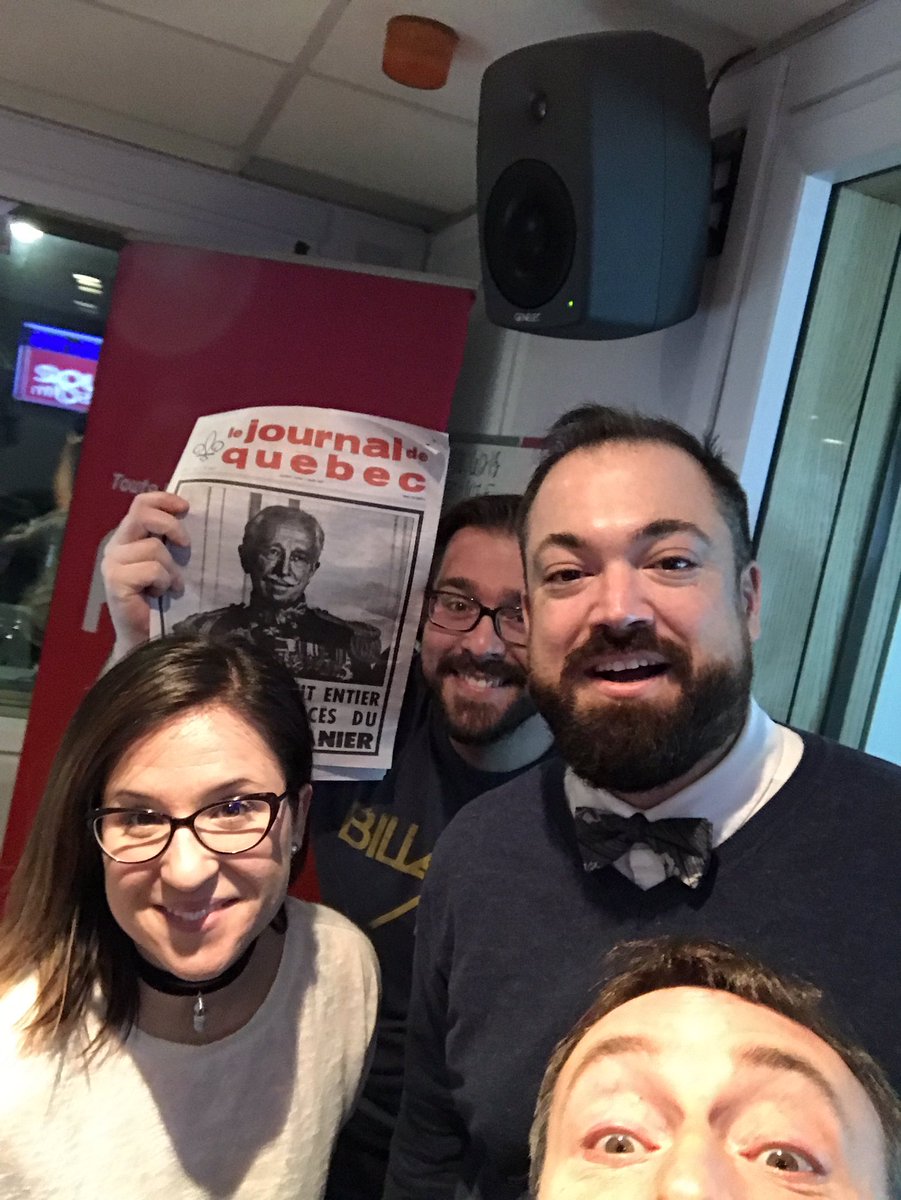 phillapeyrie's tweet photo. @SMenardJDQ était avec nous ce matin à @1075rougefm pour parler des 50 ans du @JdeQuebec @ameliesimard @PANormand @JdeMontreal #beaumoment 👍 https://t.co/VZwO8y5s5d
