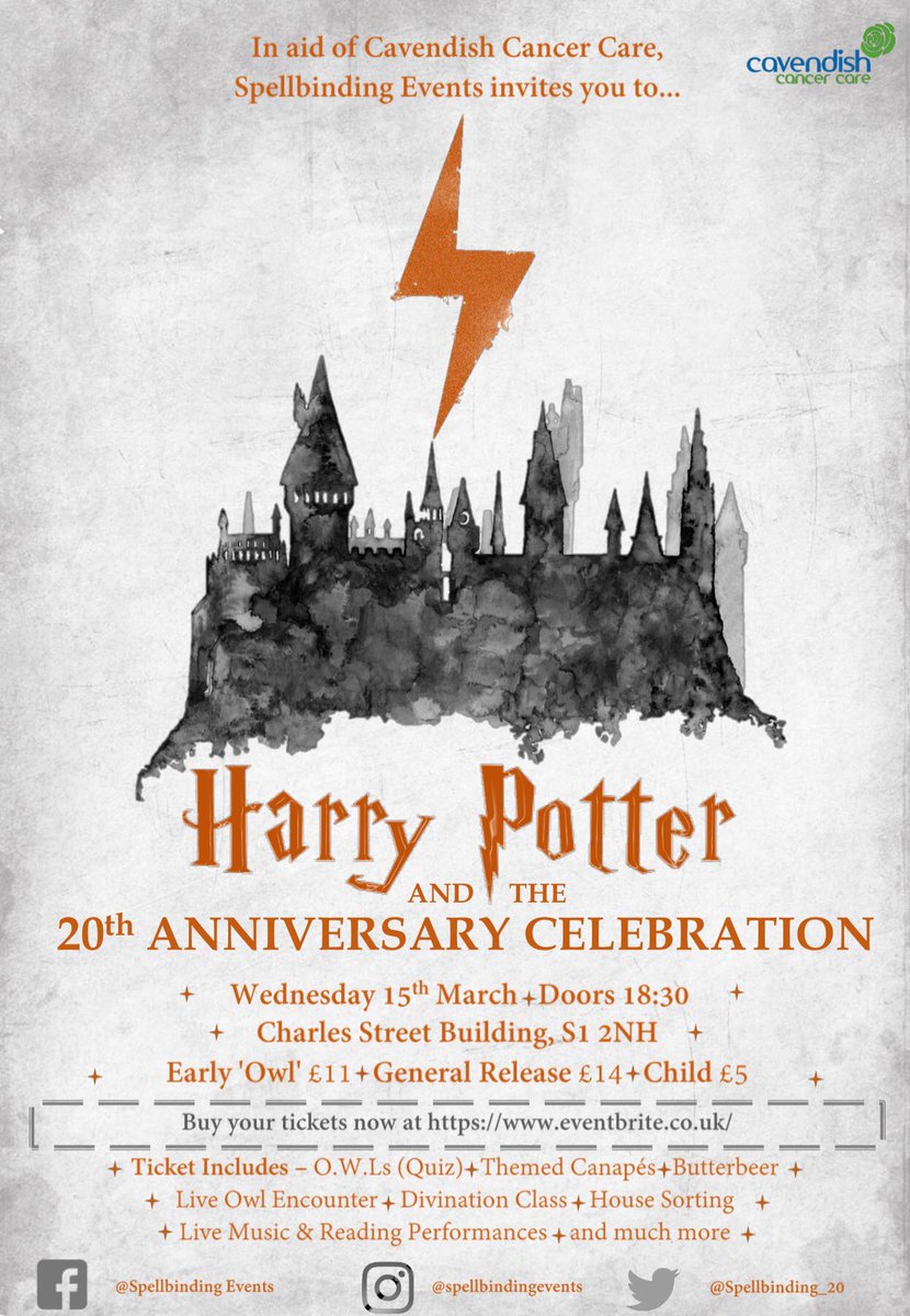 RothLibraries's tweet image. Excited about this event by @Spellbinding_20 ⚡️ Thrilled to be helping out with some props! Tickets goo.gl/2L4IEL @CavCancerCare