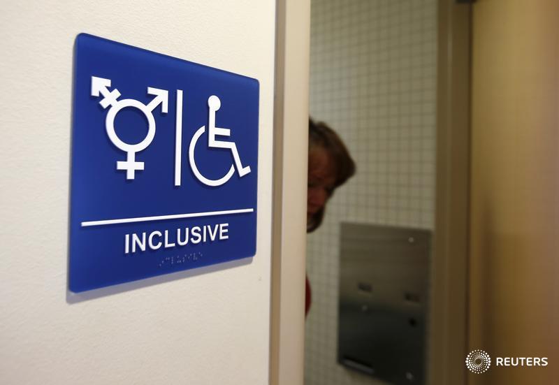 Reuters's tweet photo. U.S. Supreme Court sidesteps ruling in transgender rights case: https://t.co/5nXduUwikw https://t.co/C9O4jl72RJ