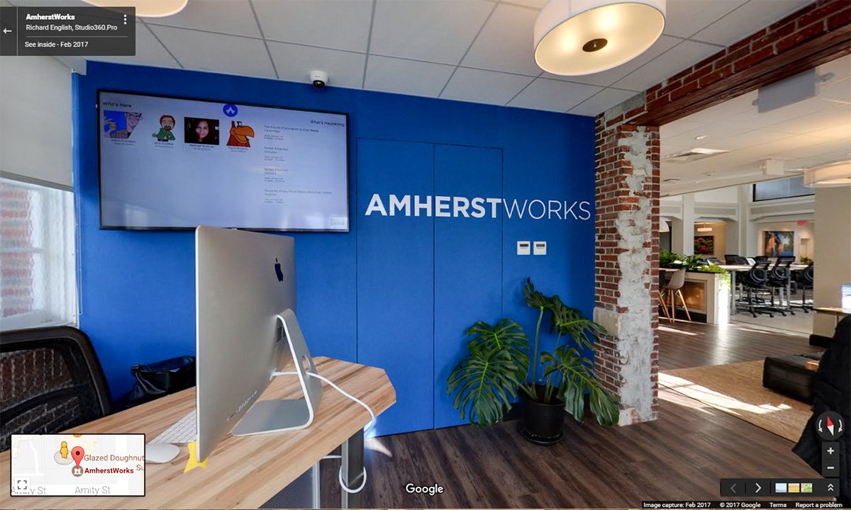 Need office space in #Amherst? <a href="/AmherstWorks/">AmherstWorks</a> offers private office &amp; desk rentals in a beautiful renovated old bank. goo.gl/maps/fTPBDiWrf…