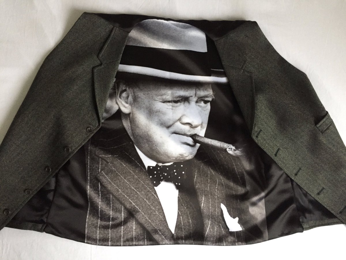 bullishbespoke's tweet photo. Waistcoat lining pt 2! Making sure a whole lining back piece was used to ensure no distortion #Churchill #Bespoke https://t.co/TJja2UTX5d